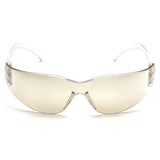 Pyramex Safety Intruder Anti-fog Safety Glasses S41_0ST feature clear frames and slightly tinted, wraparound lenses, shown facing forward on a white background. Sold as a box of 12.