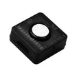 Close-up of the WatchGas SST1 Replacement H2 High Sensor (SST-H2HR-RPL), a compact black square component with a round white center, designed by WatchGas for hydrogen gas detectors or as a replacement sensor.