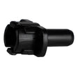A black plastic calibration cap with a cylindrical end and locking tabs, designed for use with WatchGas SST1 detectors in gas detection systems, is shown against a white background; product name: WatchGas SST1 Calibration Cap SST1-CALCAP-10 (10/pack).