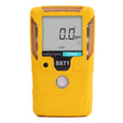 A yellow handheld WatchGas SST1 Serviceable CH4S Gas Detector (SST1-MM) with digital display showing "0.0 ppm," labeled "WatchGas," "CH4S," and "SST1." Features a solid polymer sensor for precise readings.
