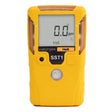 The WatchGas SST1 Serviceable H2S Gas Detector SST1-H is an affordable handheld device with a digital display showing "0.0 ppm" for hydrogen sulfide, labeled "WatchGas SST1" and "H2S," featuring buttons for easy use and reliable monitoring.