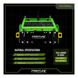 The Frontline Commando Tank Non-Penetrating Fall Protection Cart by Frontline Fall Protection offers ASTM-rated, electrostatically painted steel fall protection for up to two users on concrete, TPO, and EPDM surfaces. Suitable for fall arrest or restraint.