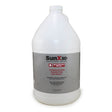 A large, cost-effective gallon jug, called "Coretex SUNX SPF30+ Sunscreen Gallon Size 71771 (No Pump)," provides SPF 30+ broad-spectrum UVA/UVB protection. This water and sweat-resistant sunscreen lotion is packaged in a white container with a gray label that displays black and red text.