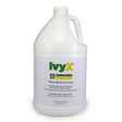 The Coretex Ivy X Post-Contact Skin Cleanser in a white gallon jug, offered by PK Safety Supply and labeled for easy pouring, is specially formulated to combat oils from poisonous plants like poison ivy and oak, effectively aiding in their removal from your skin.