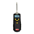 The RAE Systems ppbRAE 3000 Monitor by RAE Systems is a handheld VOC monitor with a digital display (0.1 ppm), yellow navigation buttons, long metal sensor, and ideal for HazMat Response using photoionization detector technology.