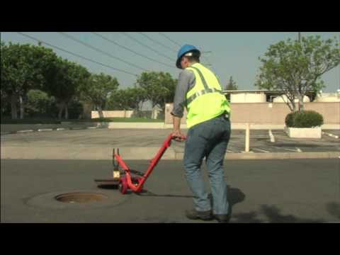 Magnetic Manhole Lid Lifter