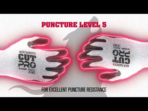 MCR Cut Pro 13G HyperMax Bi-polymer Gloves 92743BP 12 pairs