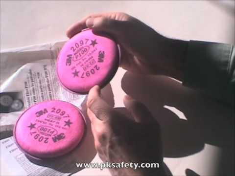 3M 2097 P100 Particulate / Organic Vapor Filter (Pair) – PK Safety