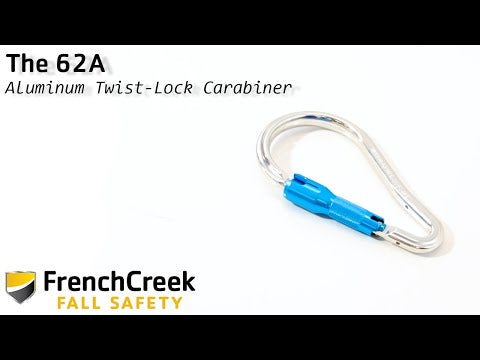 The 62A: Aluminum Twist-Lock Carabiner