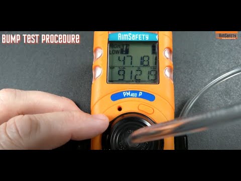 AimSafety Single-Gas Monitor Calibration/Bump Test Station