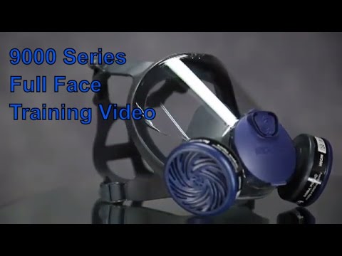 Reusable Full Face Mask Respirator Training - Moldex 9000 Series