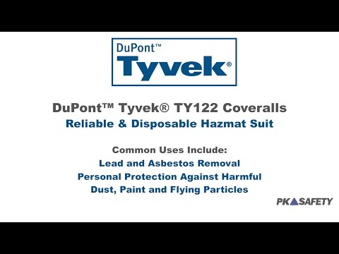 Tips for the Tyvek TY122 Hazmat Suit