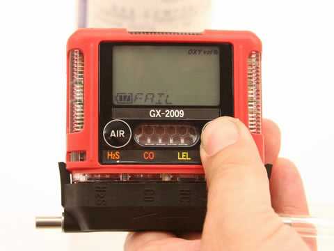 GX-2009 Gas Monitor Training - Calibration Mode