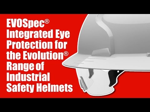 EVOSpec® - Integrated Eye Protection for the Evolution® Range of Hard Hats (US Video)