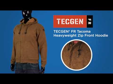 TECGEN FR Tacoma Heavyweight Zip Front Hoodie