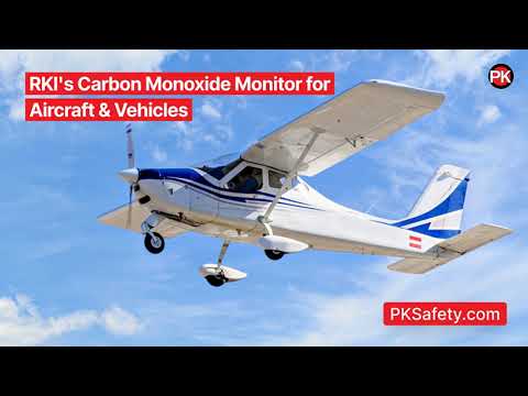 RKI's Carbon Monoxide Monitor for Aircraft & Vehicles