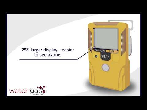 WatchGas SST1 Serviceable SO2 Gas Detector SST1-S