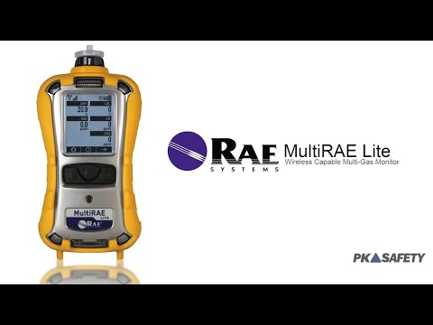 Wireless-Capable Multi Gas Monitor: MultiRAE Lite