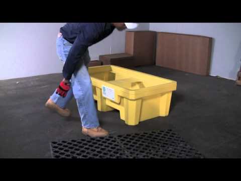 Spill Containment for 2 Drums - Ultra-SpillPallet P2 - UltraTech International, Inc. 904-288-8195