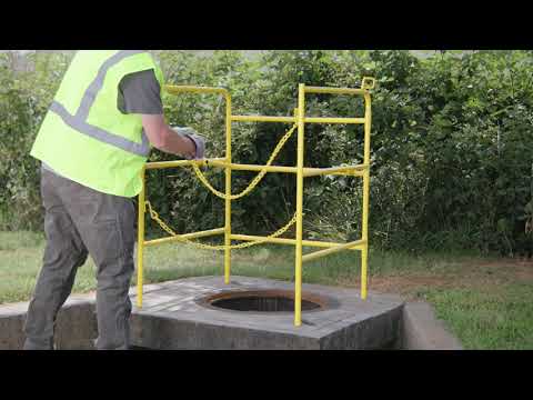 Product Spotlight: Allegro PN 9401 Manhole Guard Rail