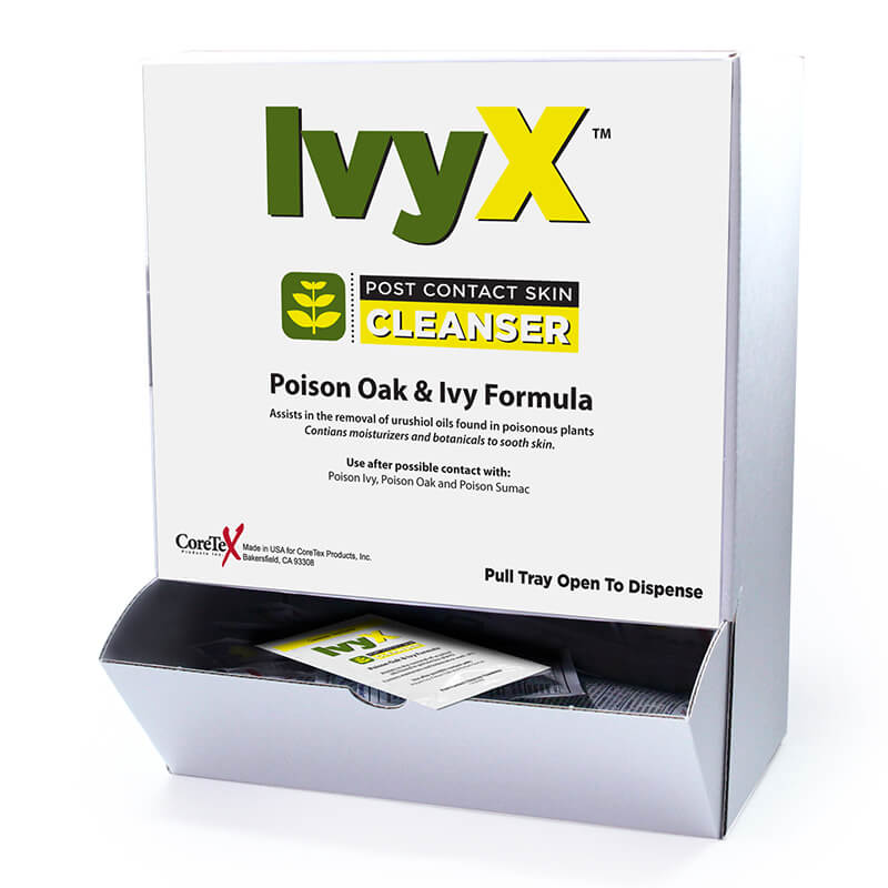 Coretex IvyX Cleanser Wallmount Dispenser Box 50/Box 84661 | PK Safety