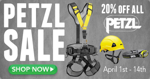 20% off Petzl Rope Access Equipment