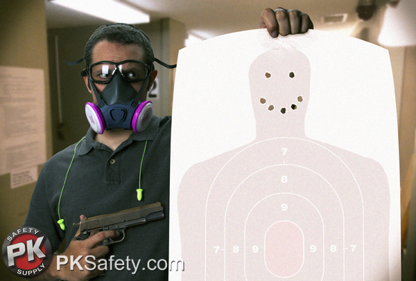 A Lead Respirator Keeps Lead Dust Out of Your Lungs At Indoor Gun Ranges
