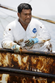 Tyvek Protects Against Oil and Other Hazards